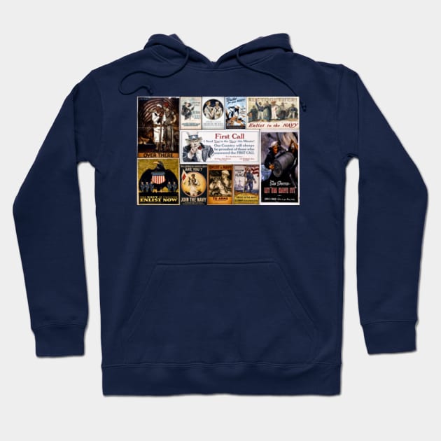 Vintage us navy hoodie shop